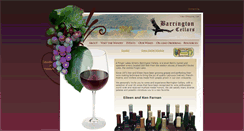 Desktop Screenshot of barringtoncellars.com